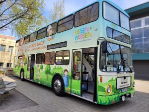 clever essen Bus auf der Hausmesse in Jena